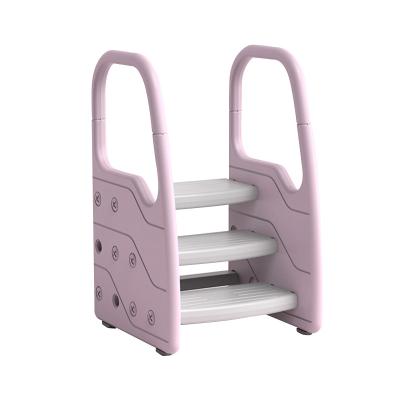 China (Other)Adjustable Stepping On Stepping Ladder Children's Stepping Platform Washing Stool Face Stairs Bathroom Baby Step Stool for sale