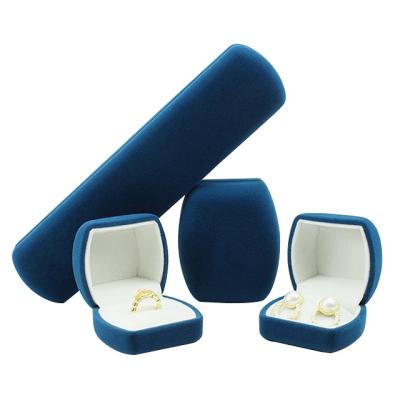 China Eco - Friendly Custom Price Velvet Magnetic Jewelry Gift Boxes Set Free Shipping for sale