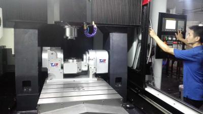 中国 CNC Machine 5th Axis Rotary Table With 12H7mm T-Slot Width 販売のため