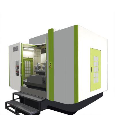 China 4 Axis Accurate Horizontal Milling Machine Center With Fanuc System Te koop