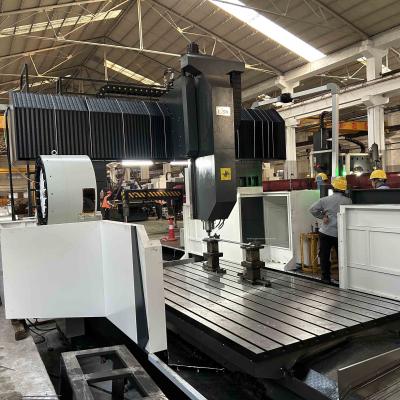 China Double Column CNC Machining Center With BT50 Spindle Taper 4000mm zu verkaufen