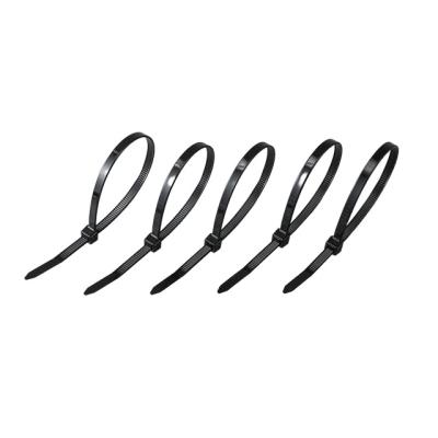 China Reusable 2.5*200mm Reusable 2.5*200mm Plastic Eco-friendly Plastic Self-locking Nylon Cable Ties Zip Ties Cable Ties Price of kabelbinder for sale