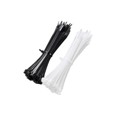 China 3.6*150mm Eco-friendly Tei nylon plastic zipper 6 inch black/white self-locking cable ties for sale