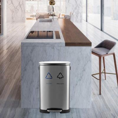 China Amazon Best Seller Sustainable Household Use Indoor For Garbage Removal Recycling Bin Kitchen Waste for sale