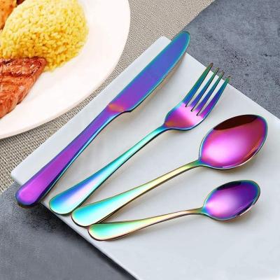 China Sustainable High quality eco friendly products tableware cuttlery talheres Flatware Sets for sale