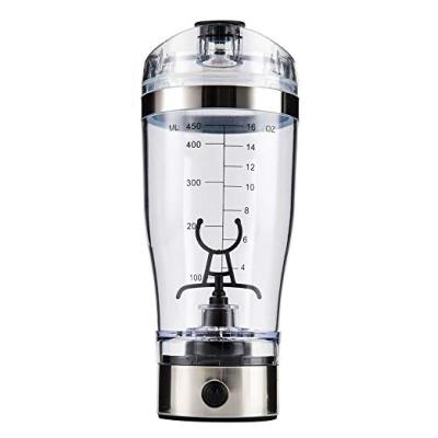 China Viable BPA Free Electric Protein Bottle Shaker 450ml 600ml Electric Shaker Bottle for sale