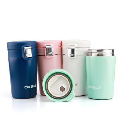 China 10oz Personalized Viable Insulated Stainless Vacuum Travel Mugs Tea Cup Mug Thermos Coffee Mug for sale