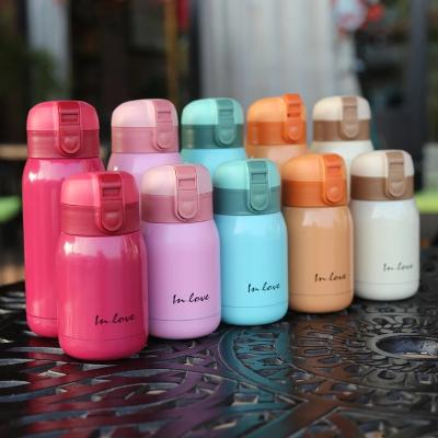 China Sustainable New Design Custom Doubl Wall Insulated Stainless Steel School Water Bottle For Kids for sale