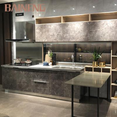 China 2021 Factory Price Household Hotel Modern Design Home Stainless Steel Sideboard Unit Island Storage Furniture for sale