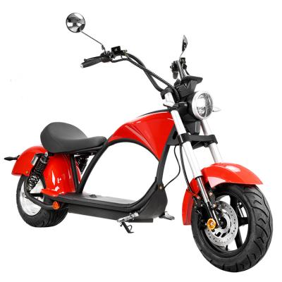 China 2020 china factory double 12AH unisex electric motorcycle citycoco 2 wheel 1500w adult electric mobility scooter for sale