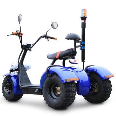 China Cheap And Fast Unisex 3 Wheel Electric Motorcycle E Scooter With Battery for sale