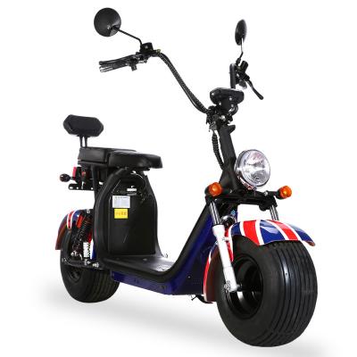 China EU wholesale unisex 2 wheel aluminum frame electric scooter citycoco for sale