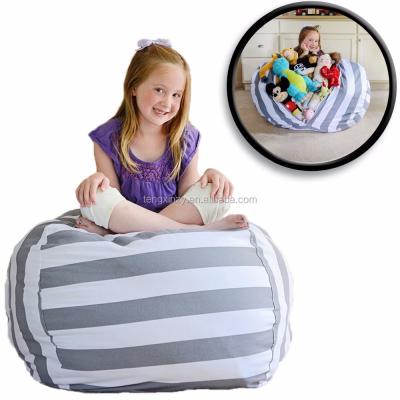 China Super Comfortable Plush Storage Bean Bag Chair For Kids for sale