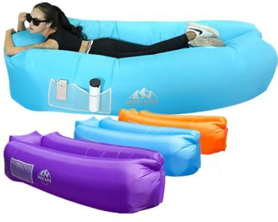 China pillow shape amazon success wekapo sofa inflatable outdoor camping air sofa lazy sleeping bags for sale