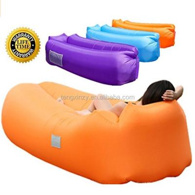 China 2018 outdoor sleeping bag+comforter+cushion beach increasing inflatable air sofa bed sofa inflatable air sofa for sale