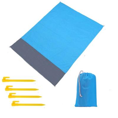 China Outdoor Camping Hiking Picnic Mat Folding Waterproof Pocket Beach Moving Blanket for Camping Hiking and Outdoor Activities for sale