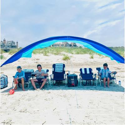 China Straight Tying Type Portable Retractable Summer Machine Easy Automatic Instant Instant Beach Shade Tent for sale