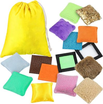 China Fuuny Bean Bags Touchable Sensory Textured Sensory Adjust Table Sensory Toys with Storage Bag for Autism for sale