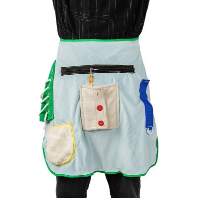 China Multiple Activities Wiggle Apron for Elderly Wiggle Blanket for Dementia Memory Loss Sensory Apron for sale