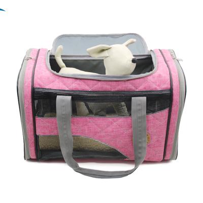 China Lovoyager Sustainable Stylish Pet Bag Dog Pet Bag Luxury Carrying Carrier For Outdoor for sale