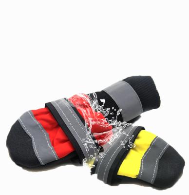 China Lovoyager New Lovoyager Fleece Dog Booties Dog Boots Socks Viable Waterproof Dog Boots Waterproof Shoes for sale