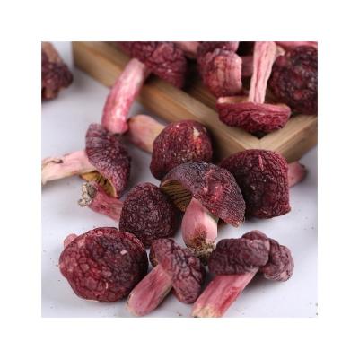 China Good Taste Dry Red Mushroom 4-5cm Big Red Mushroom Growing In The Mountains for sale