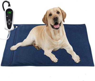 China Electric Pet Plush Pad Cats Kennel Bed Travel Customized Soft Waterproof Heating Pad Heater Pet Long for sale