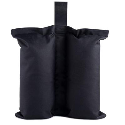 China Outdoor Camping Hiking Weight Bag Travel Black Leg Weights For Pop Up Canopy Sandbag And Sand Bag for sale