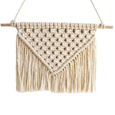 China Wholesale Minimalist Handmade Macrame Wall Hanging for sale