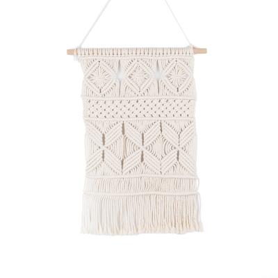 China Macrame Wall Hanging Minimalist Bohemian Decoration for sale