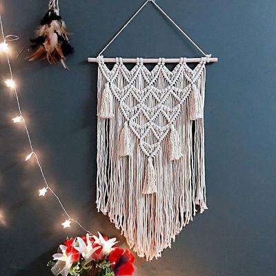 China Bohemian Wall Art Macrame Wall Hanging Bohemian Decor for sale