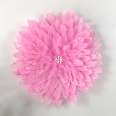 China Wall Hanging Decor Rose Feather Juju Hat for Wall Hanging Home Decoration for sale