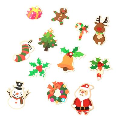 China Luxury Wholesale Creative Small Hanging Card Christmas Gift Decoration Material Christmas Tree Ornaments Christmas Card for sale