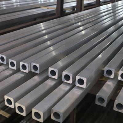 China Easy to stretch high quality aluminum alloy pipe square tube 5083 6061 6063 6082 7075 for sale