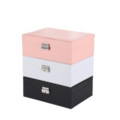 China New Double Package Paper Box Large Capacity Jewelry Storage Box Cardboard Gift Box for sale