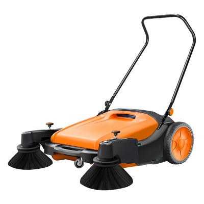 China Hotels Best Quality Low Price Manual Road Sweepers Pushing Electric Floor Sweeper For Park / Road Sweeper for sale