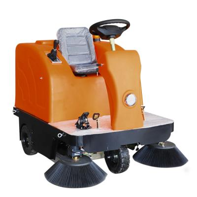 China Hotels High Efficiency Steering Street Dust Sweeper Cleaning Road Climbing Driving Floor Sweeper Road Cleaning Machine for sale