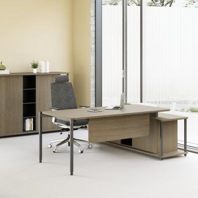 China FLEX Ergonomic Design Executive Office Desk Rectangular Shape With Spacious Storage for sale