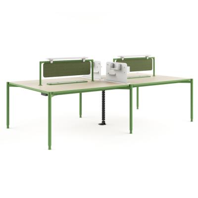 Cina FLEX Colore vibrante Modern Office Workstation Desk con gambe regolabili in altezza in vendita