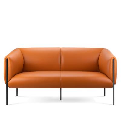 China Waterdichte stoffen kantoor wachtkamer sofa, 2 zitplaatsen sofa voor kantoorreceptie Te koop