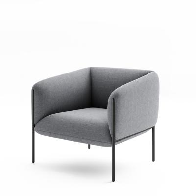 China Modernes Büro Sofa Einzellounge Stuhl 425mm Höhe Für kleine Räume zu verkaufen