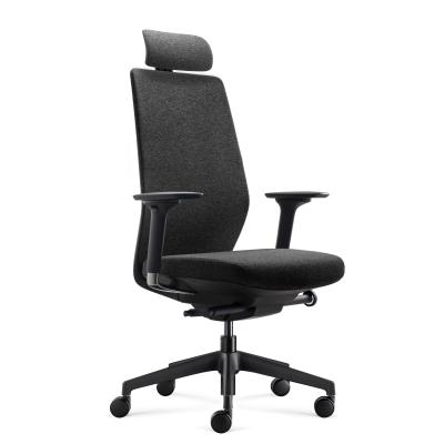 China Double Layer Modern Mesh Back Office Chair With Wheels Adjustable Lumbar Support for sale