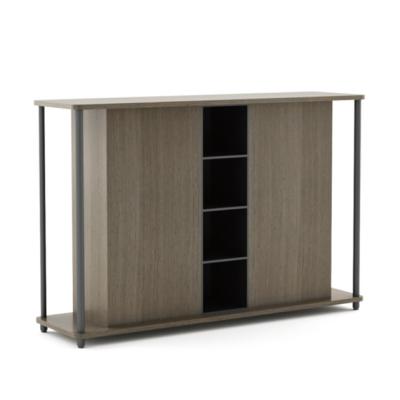 China FLEX Finish elegante Escritorio ejecutivo Hutch Repisas multipropósito gabinete de almacenamiento para espacios de oficina en venta