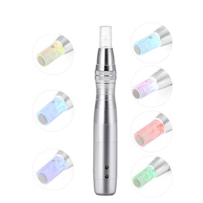 China 2017 NEW Dermapen 7 Color LED Rechargeable Anti-hair Photon Electric Derma Pen Removal YYR 2017 for sale