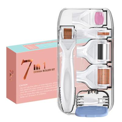 China YYR Anti-Puffiness Anti-Puffiness Anti-Hair Removal Whitening Pin Dermaroller 540 Needles Microneedle Beauty Derma System Micro Roller for sale