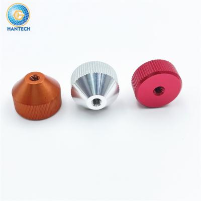 China Auto Top Quality Custom Knurled Inch Aluminum Threaded Nuts For Computer Case for sale