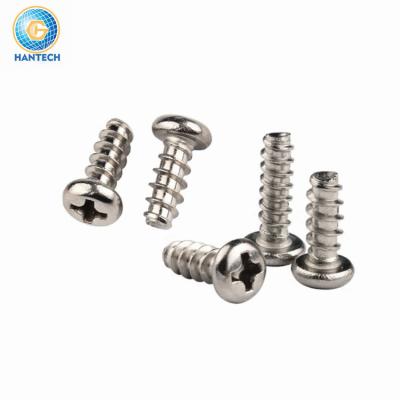 China Thin 40mm Plastic Pan M4 X Thread Forming Screw For Thermoplastic Application for sale