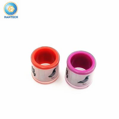 China Viable Cheap Price Plastic Material Parrot Bird Leg Ring Custom Size Birds Leg Rings for sale