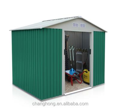 China Easily assembled apex roof shed for sale 11.2x12.5FT for sale