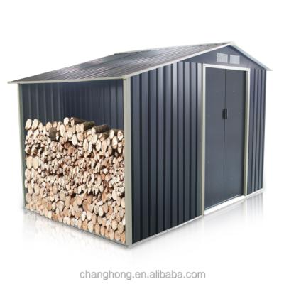 China Easily Assembled Good Quality Wooden Storage Large Metal Storage Shed for sale